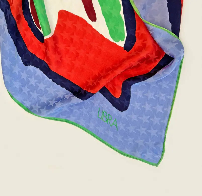 LIBRA SILK SCARF - CHLOE FREMANTLE Mai Desiree