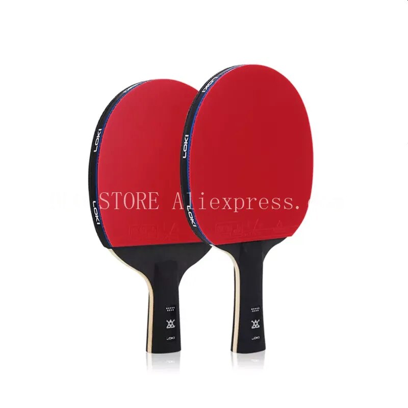 LOKI 9 Star High Sticky Table Tennis Racket Carbon Blade PingPong Bat Competition Ping Pong Paddle for Fast Attack and Arc
