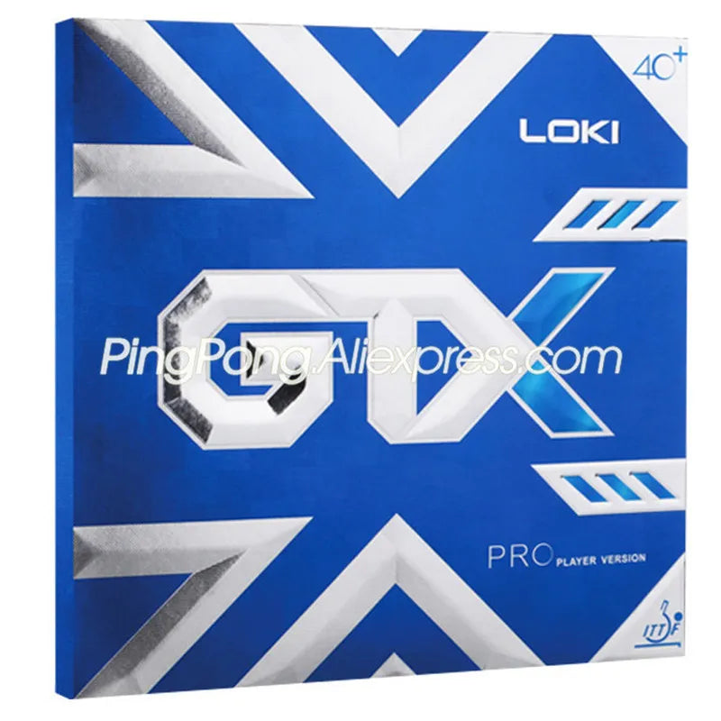 LOKI GTX PRO Table Tennis Rubber (Sticky Offensive with Large Pore Sponge) Original WANG HAO LOKI GTX Ping Pong Sponge