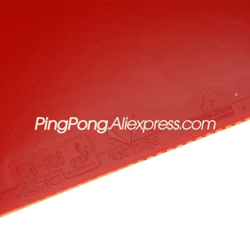 LOKI RXTON 3 Table Tennis Rubber (Sticky rubber + Large Pores Cake Sponge) Original WANG HAO RXTON-3 Ping Pong Sponge