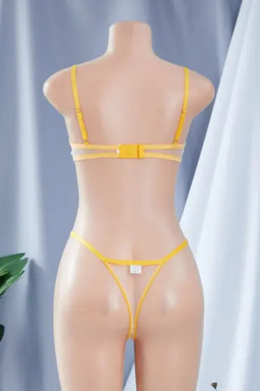 La Belle Fantastique Daisy Embroidery Sexy Lingerie (2 Piece Set) La Belle Fantastique
