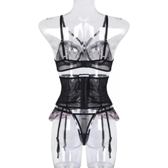 La Belle Fantastique Lace lingerie (3 Piece Set) La Belle Fantastique