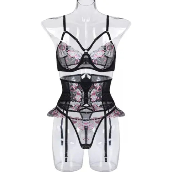 La Belle Fantastique Lace lingerie (3 Piece Set) La Belle Fantastique