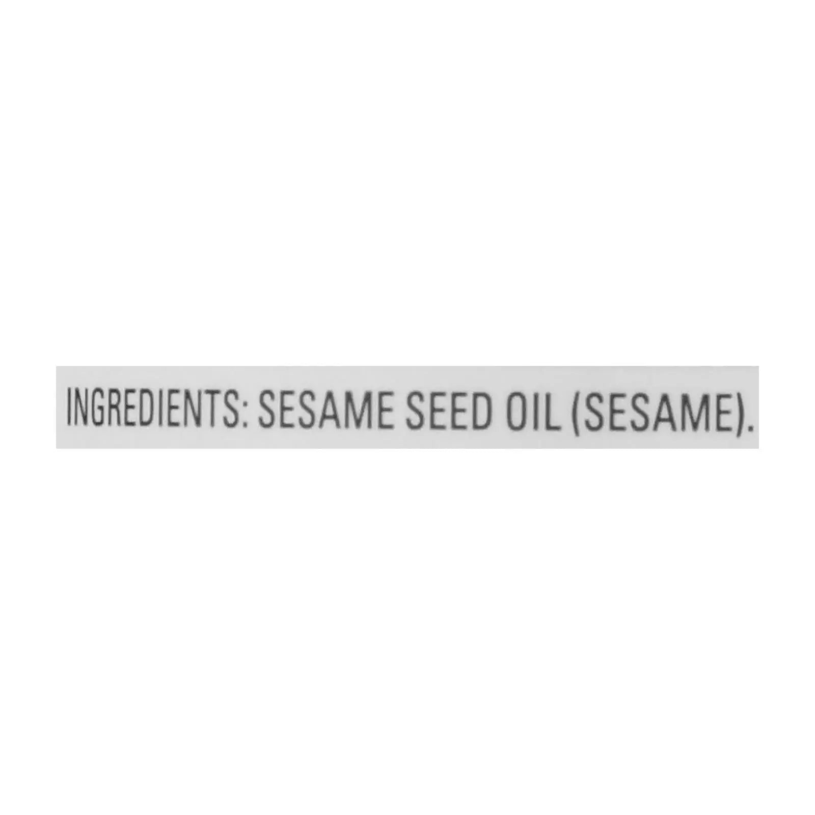 La Tourangelle Toasted Sesame Oil - Case Of 6 - 8.45 Oz. La Tourangelle