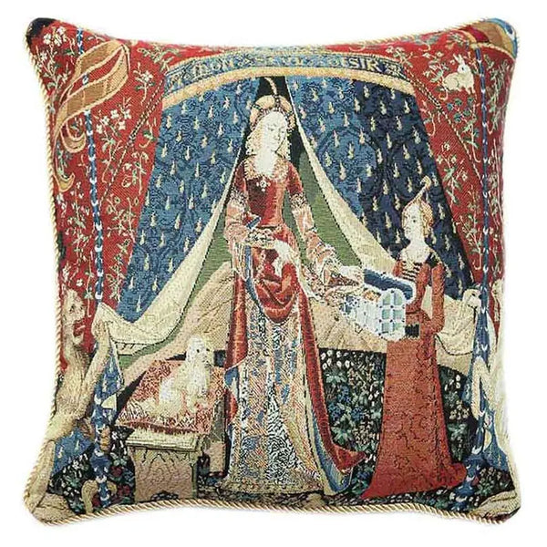 Lady And Unicorn Pillowcase/Cushion Cover Decorative Design Fashion Home Pillow Signare USA