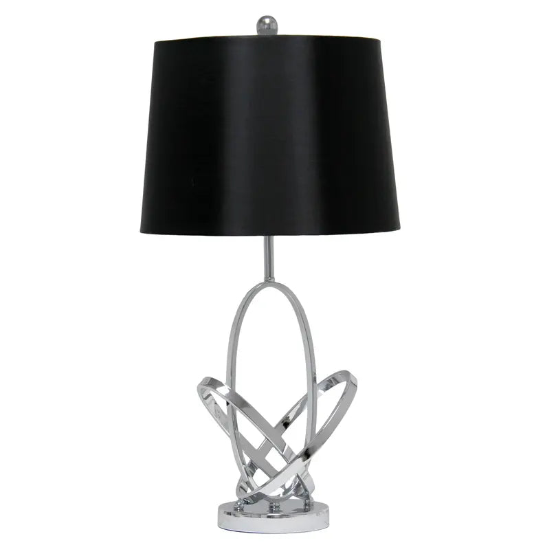 Lalia Home Glossy State-of-the-Art Modern Entwined Table Lamp for Living Room, Bedroom, Study, Office, Entryway, Dining Room All the Rages