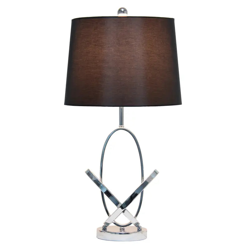 Lalia Home Glossy State-of-the-Art Modern Entwined Table Lamp for Living Room, Bedroom, Study, Office, Entryway, Dining Room All the Rages