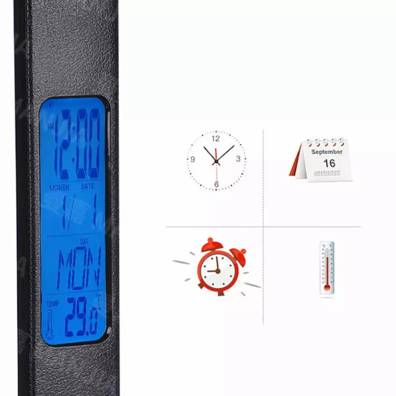 Lamp Plus 3 in 1 Lamp With Phone Charger, Clock And Thermostat Vista Shops