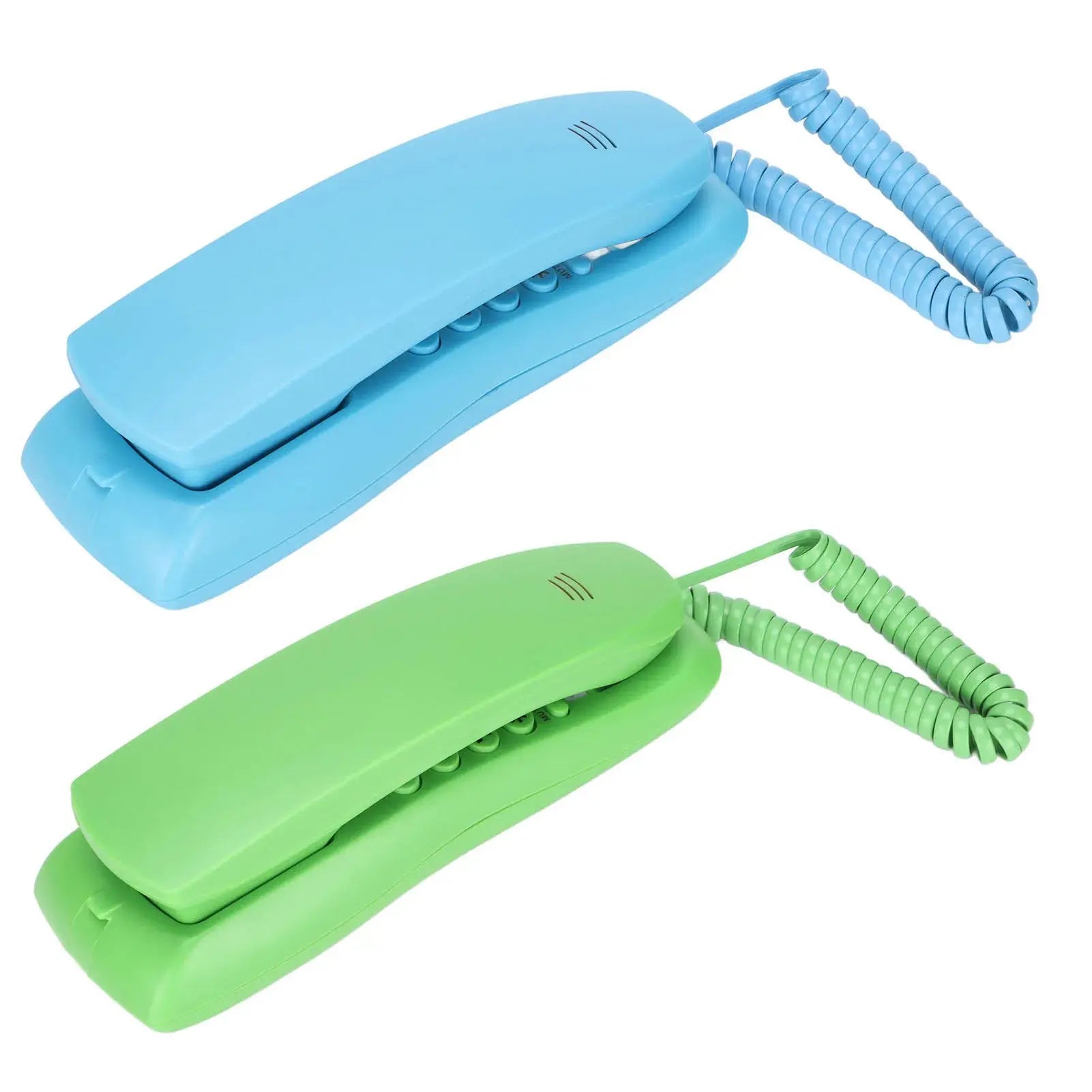 Landline Phone Wall Mountable Telephone Desktop Fixed Wired Phones with Mute Pause Function for Office Home Hotel Phone GreatEagleInc