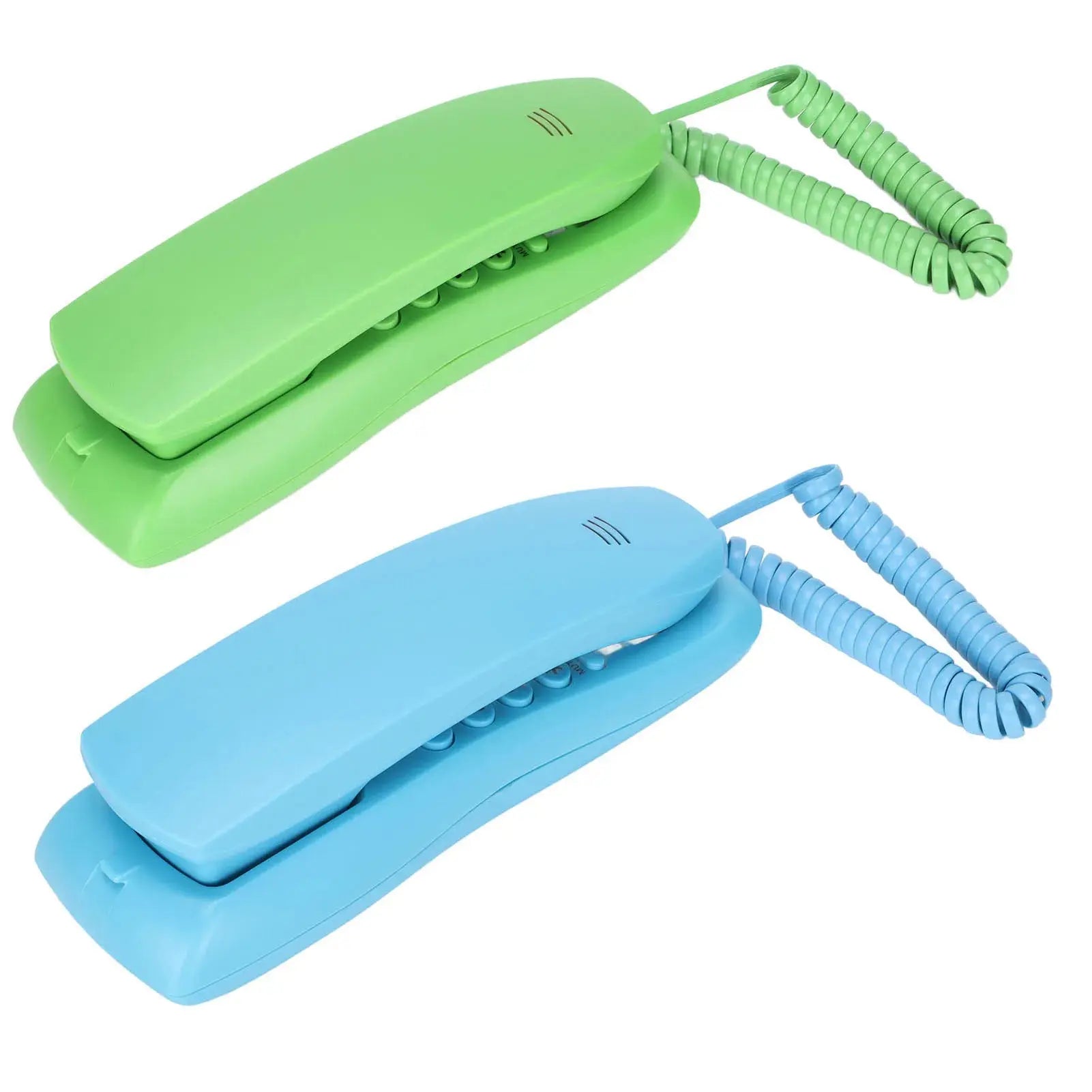 Landline Phone Wall Mountable Telephone Desktop Fixed Wired Phones with Mute Pause Function for Office Home Hotel Phone GreatEagleInc