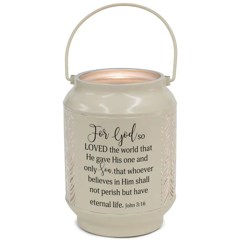 Lantern For God So Loved Ivory Dicksons Inc