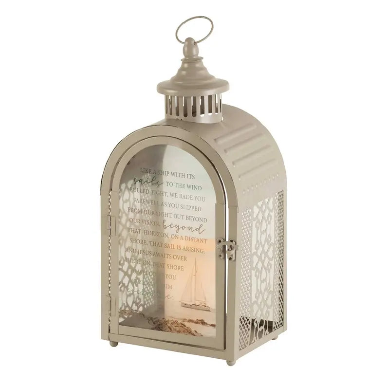 Lantern Sailboat We Bade You Farewell Dicksons Inc