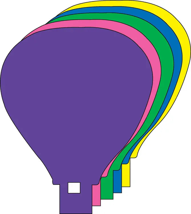 Large Assorted Color Creative Foam Cut-Outs Creative Shapes
