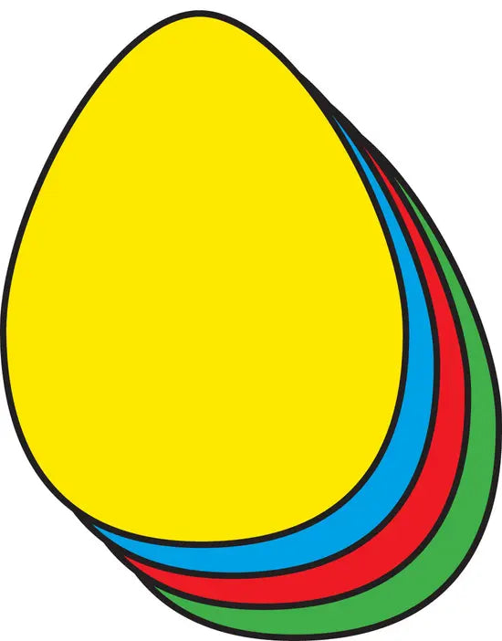Large Assorted Color Creative Foam Cut-Outs Creative Shapes