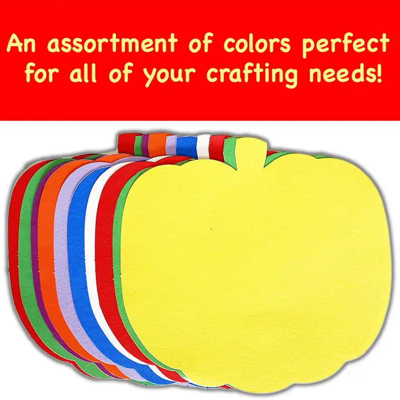 Large Assorted Color Cut-Out Creative Shapes