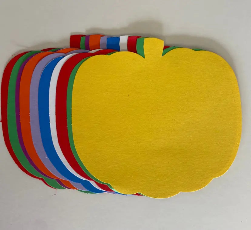 Large Assorted Color Cut-Out Creative Shapes