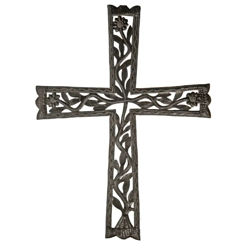 Large Open Vine Cross Le Primitif Galleries