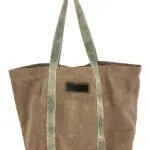 Large Recycled Tent Tote with Vintage Textiles Vintage Addiction