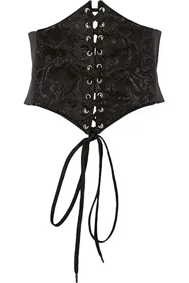 Lavish Brocade Corset Belt Cincher Daisy Corsets
