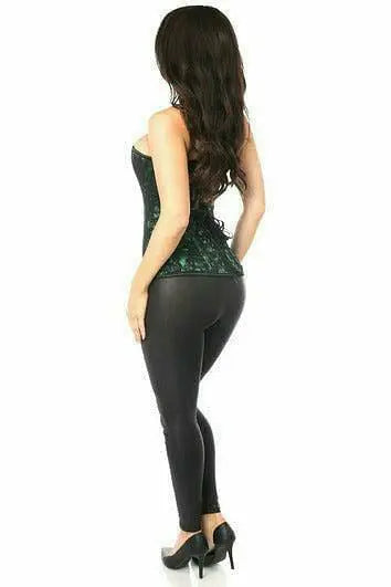 Lavish Lace Front Zipper Corset Daisy Corsets
