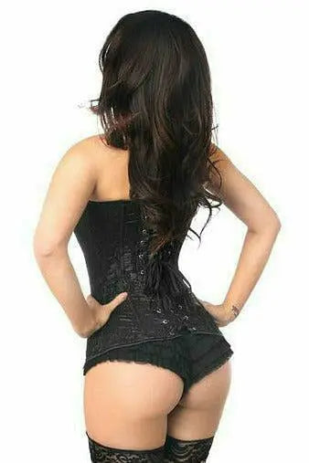 Lavish Lace Front Zipper Corset Daisy Corsets