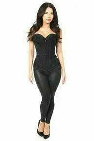 Lavish Lace Front Zipper Corset Daisy Corsets
