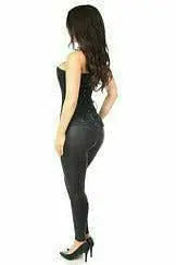 Lavish Lace Front Zipper Corset Daisy Corsets