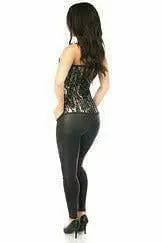 Lavish Lace Front Zipper Corset Daisy Corsets