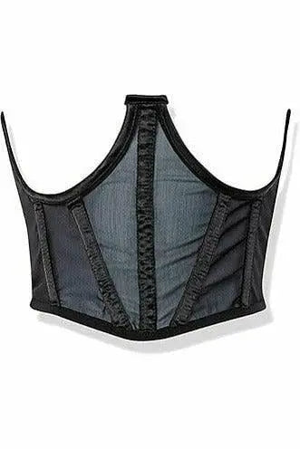Lavish Mesh Open Cup Waist Cincher Daisy Corsets