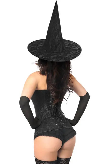 Lavish Midnight Witch Corset Costume Daisy Corsets