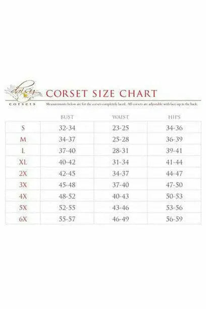 Lavish Patent Mini Cincher Daisy Corsets