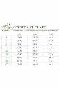 Lavish Satin Corset with Removable Snap on Skirt Daisy Corsets