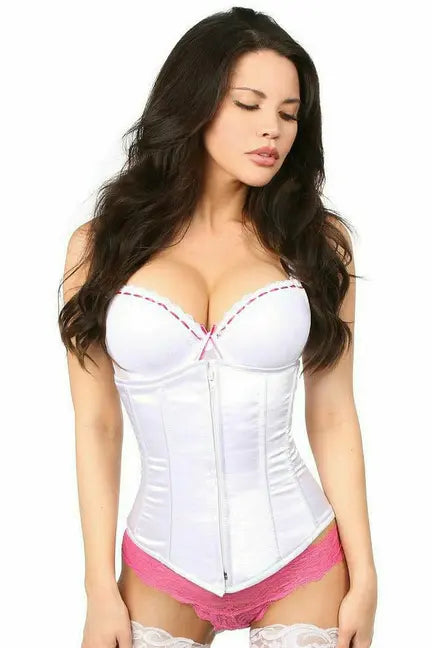 Lavish Underbust Zipper Corset Daisy Corsets