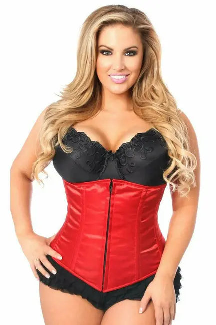 Lavish Underbust Zipper Corset Daisy Corsets