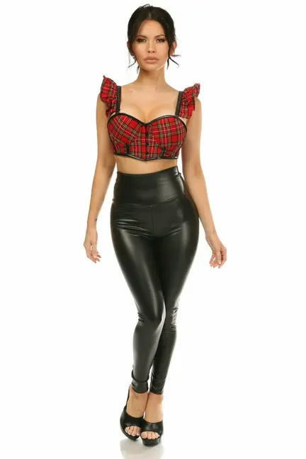 Lavish Underwire Bustier Top with Removable Ruffle Sleeves Daisy Corsets