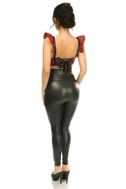 Lavish Underwire Bustier Top with Removable Ruffle Sleeves Daisy Corsets