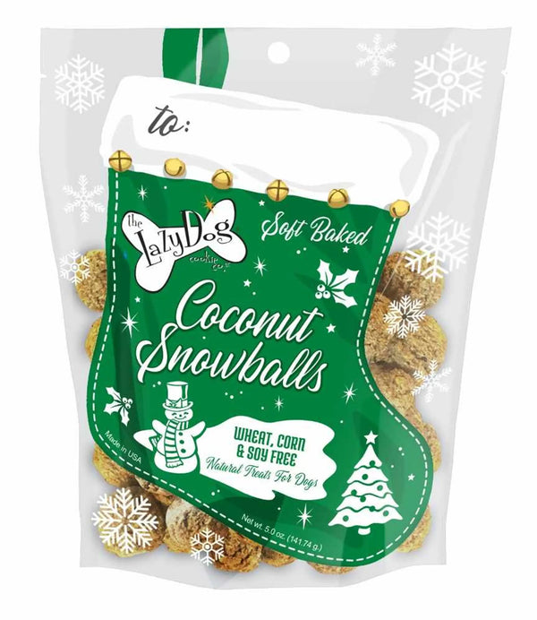 Lazy Dog Coconut Snowballs Stocking Lazy Dog
