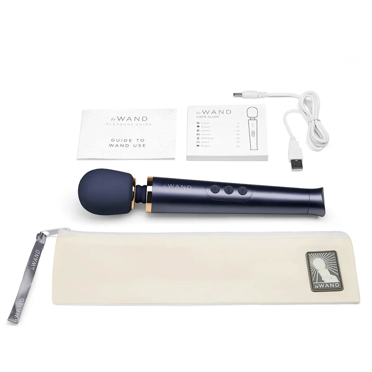 Le Wand Petite Massager - Navy Blue Le Wand