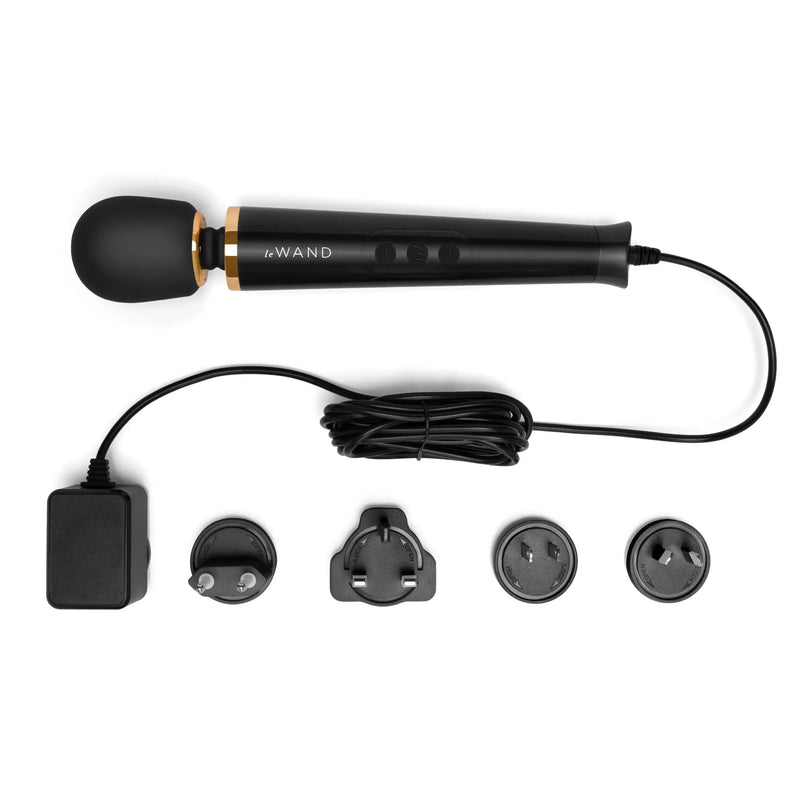 Le Wand Powerful Petite Plug-In- Black Le Wand