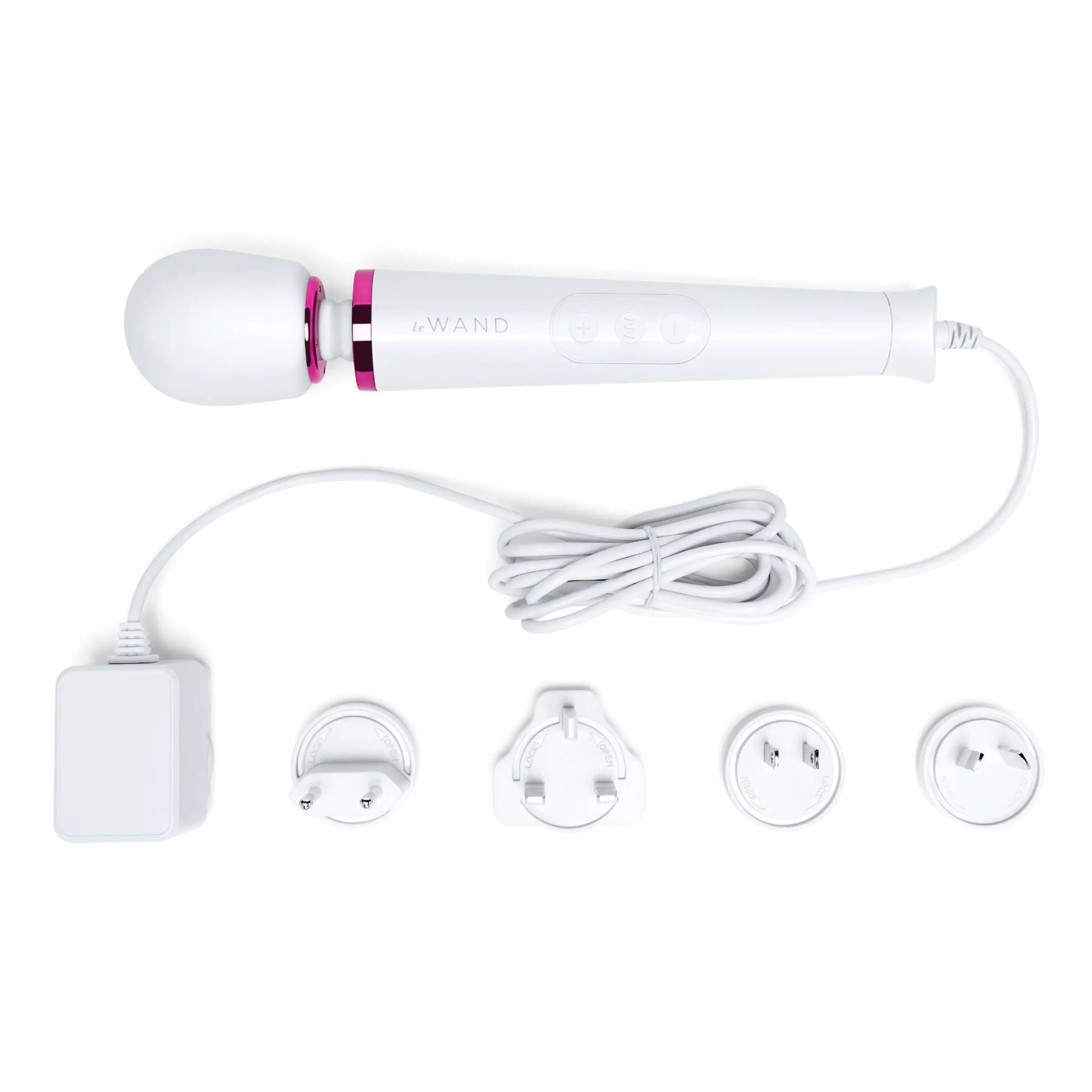 Le Wand Powerful Petite Plug-In- White Le Wand