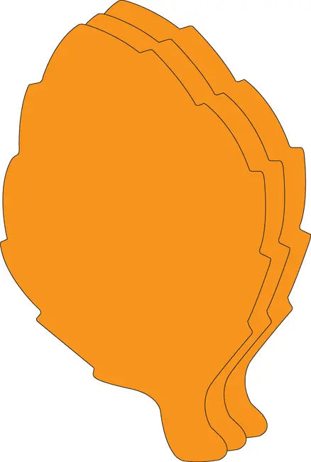 Leaf Single Color Super Cut-Outs Creative Shapes