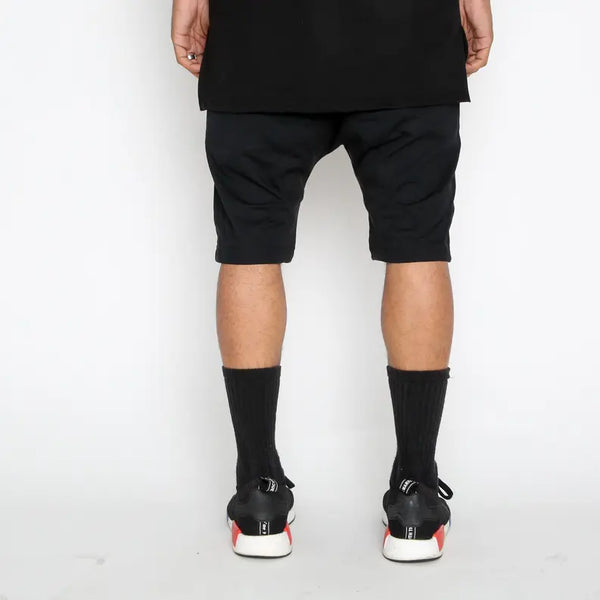 Leather Front Moto Shorts WEIV