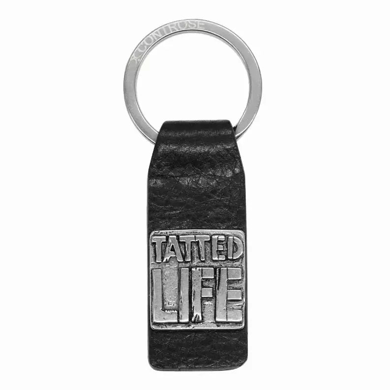 Leather Keychain With Message  - TATTED LIFE Controse
