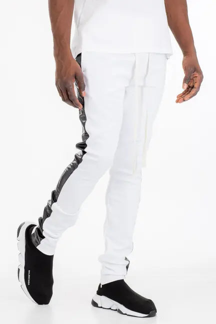 Leather Stripe Track Pant WEIV