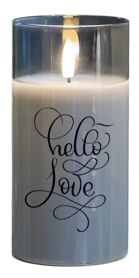 Led Candle Hello Love Dicksons Inc
