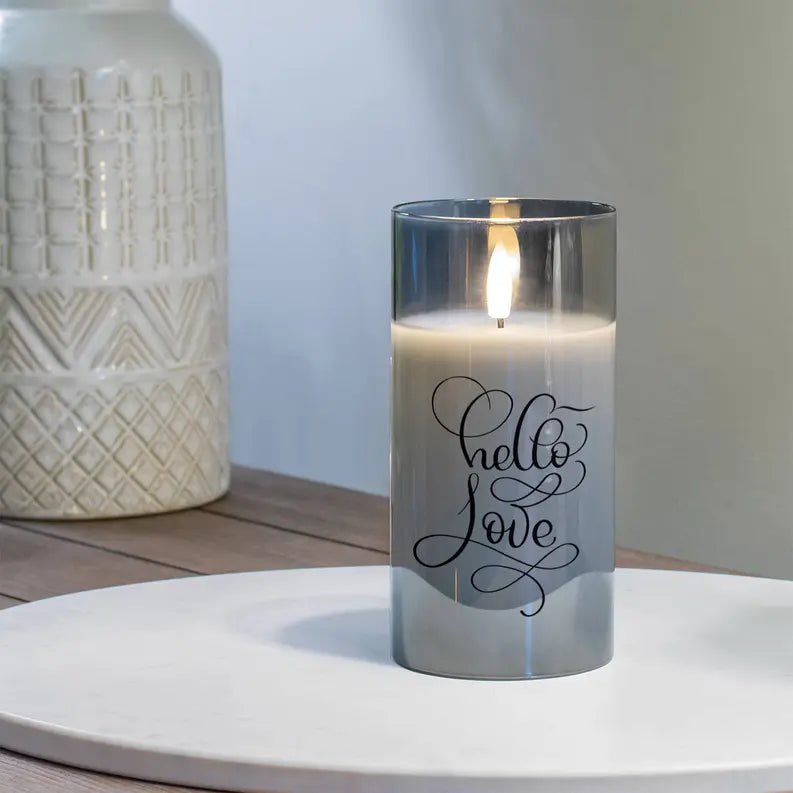 Led Candle Hello Love Dicksons Inc