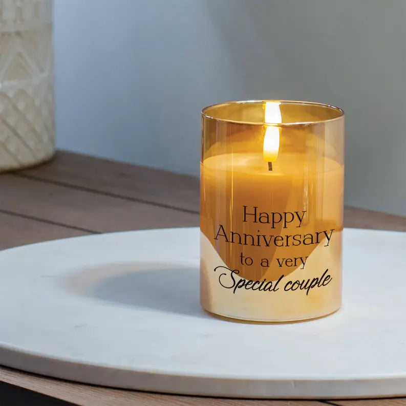 Led Candle To A Special Couple Dicksons Inc