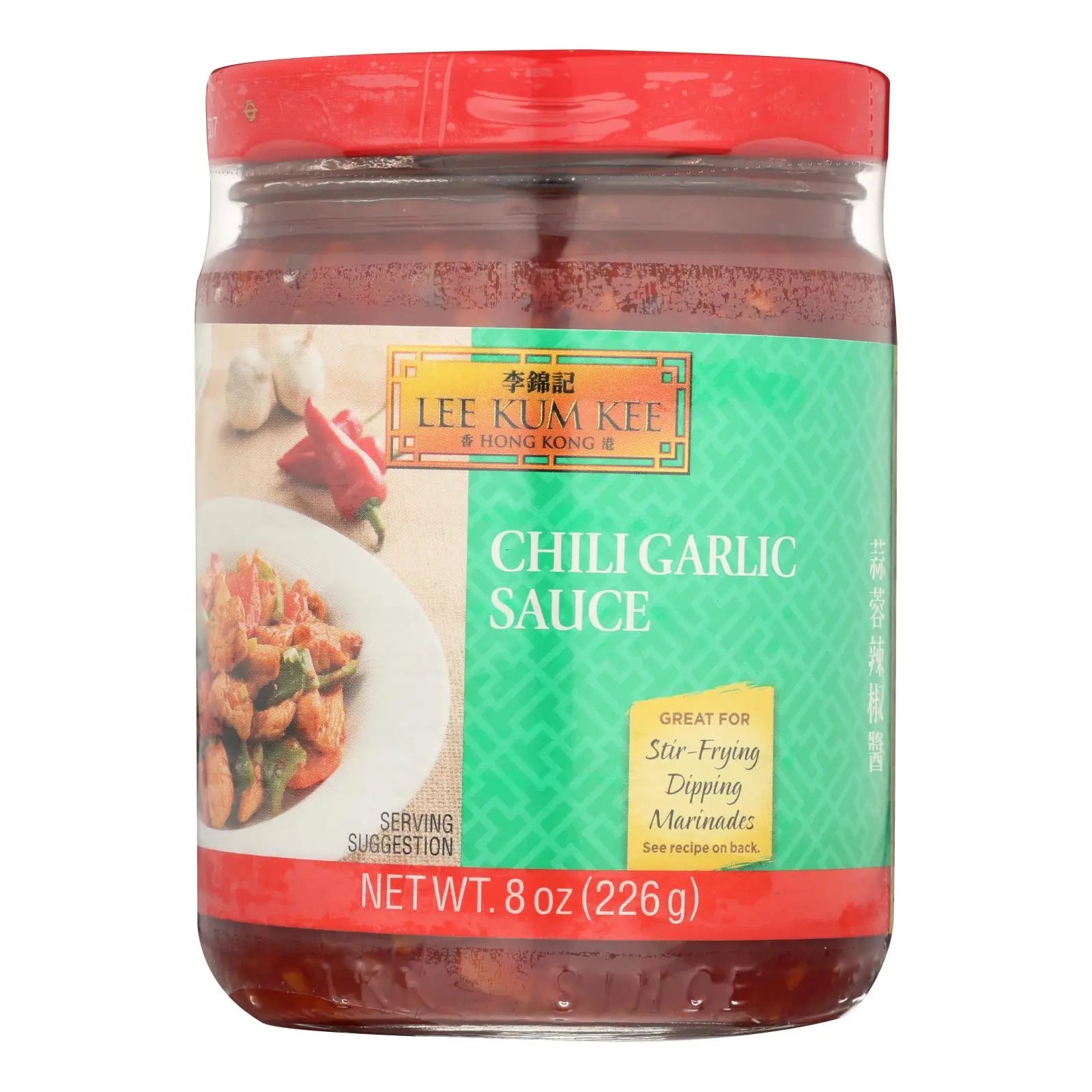 Lee Kum Kee Chili Garlic Sauce - Garlic Sauce - Case Of 6 - 8 Oz. Lee Kum Kee