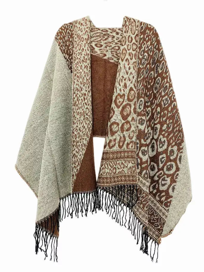 Leopard Blanket Scarf JC Sunny Fashion