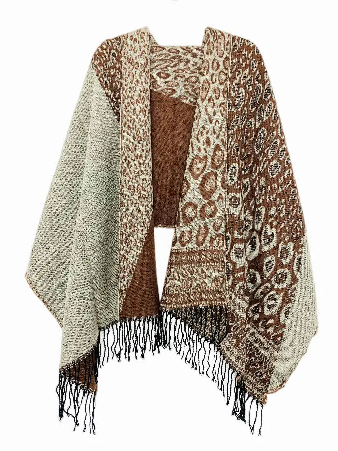 Leopard Blanket Scarf JC Sunny Fashion